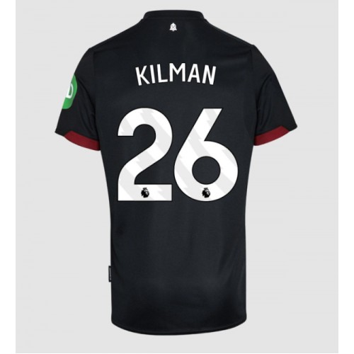 Fotbalové Dres West Ham United Max Kilman #26 Venkovní 2024-25 Krátký Rukáv